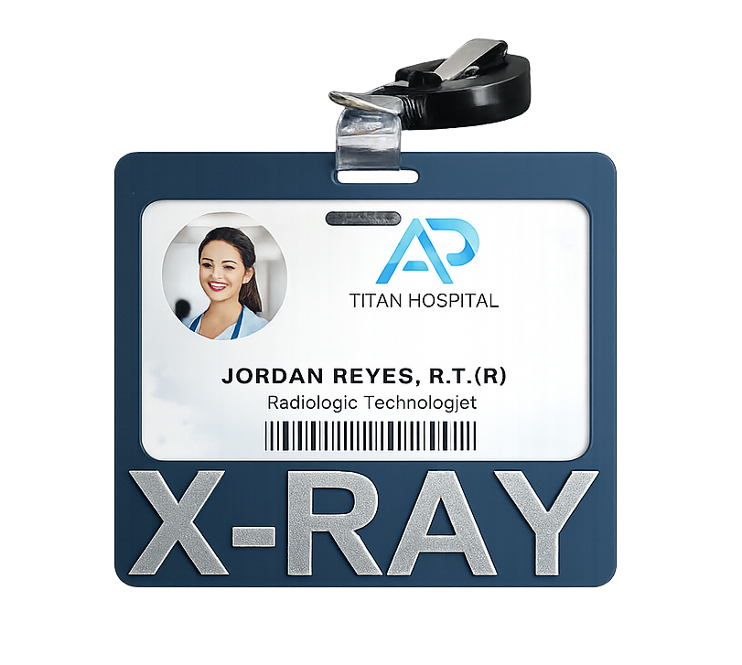 Titan Badge Holder – Harbor (X-RAY)