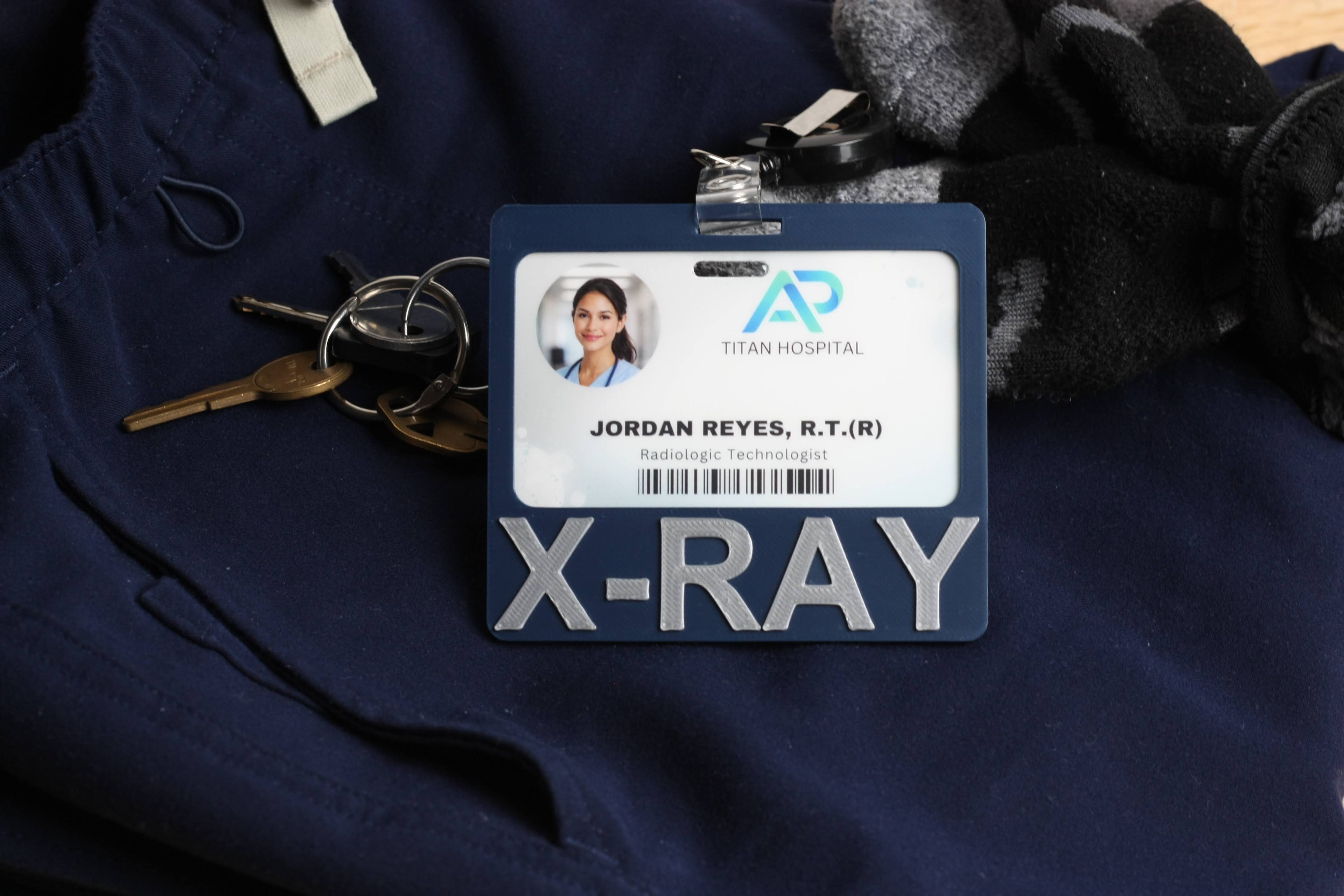 Titan Badge Holder – Harbor (X-RAY)