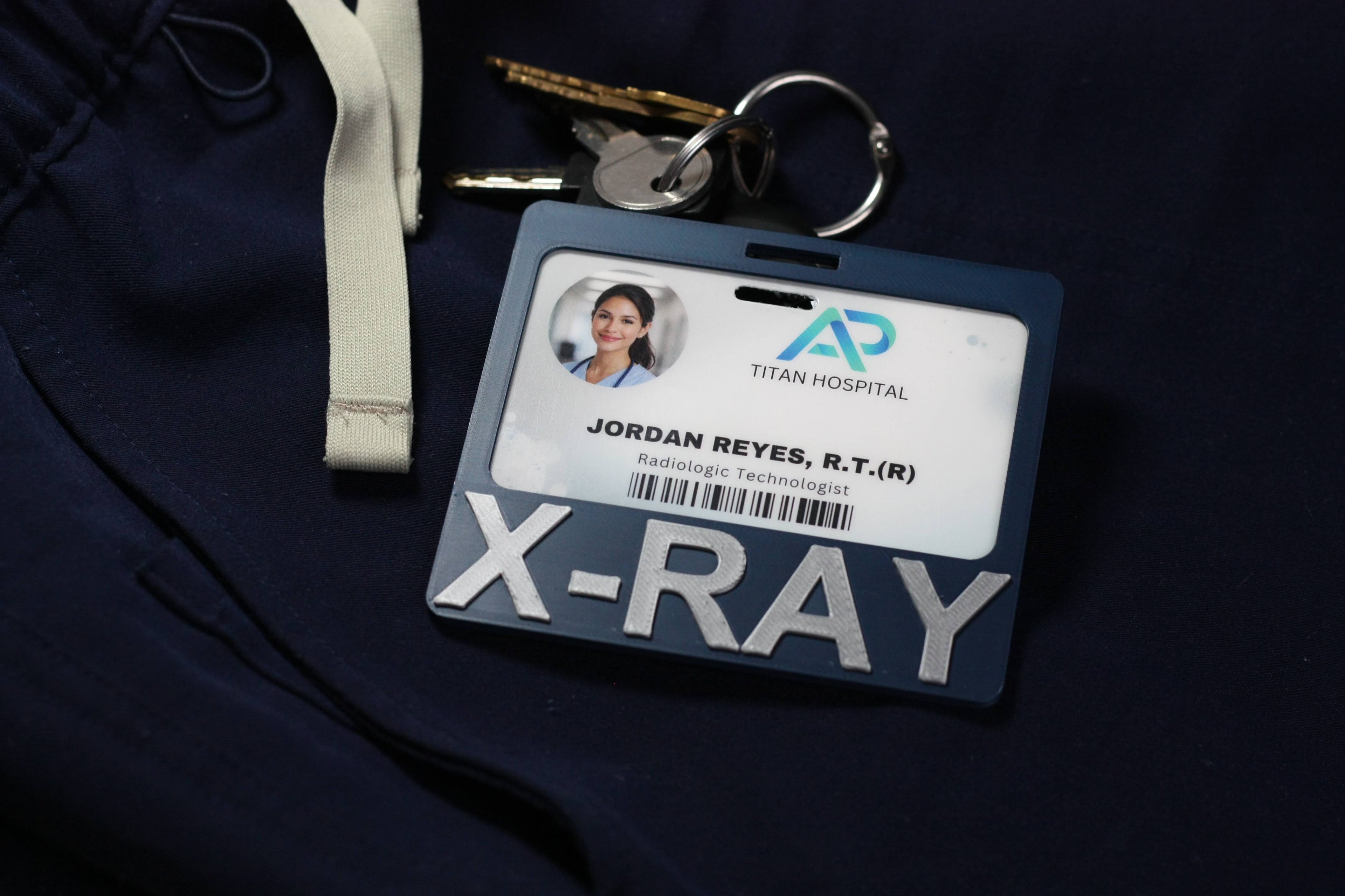Titan Badge Holder – Harbor (X-RAY)